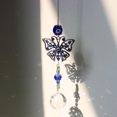 thumbnail image 4 of Atrapacristales Atrapacristales Ojo de mariposa colgante de cristal para colgar en la ventana, decoración de ventana de jardín (C), 4 of 4