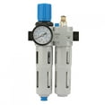 thumbnail image 4 of Air Filter Regulator,FRC-1/4-MINI G1/4" Aluminum Alloy Air Filter Regulator Combination Lubricator Air Filter Regulator Exquisite Design, 4 of 10