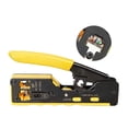 thumbnail image 3 of Engarzadores de cables profesionales Abrazadera de cables apretada de cableectores modulares Engarzadora a través Engarzadora de Amarillo Sunnimix Engarzadores de alambre, 3 of 5