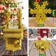 thumbnail image 1 of Lámpara de proyección giratoria Led para decoración de árbol de Navidad, copo de nieve, estrella, luz nocturna, 1 of 4