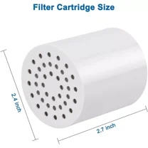 20-Stage Shower Head Filter Cartridges,Universal Water Softener Replacement,1Pcs