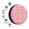 thumbnail image 4 of Salouo Cute cartoon cats Print Spare Tire Cover 14-17 inch Spare Tire Protector Universal Tough Tire Wheel Cover for Trailer SUV and Truck-16 inch, 4 of 6