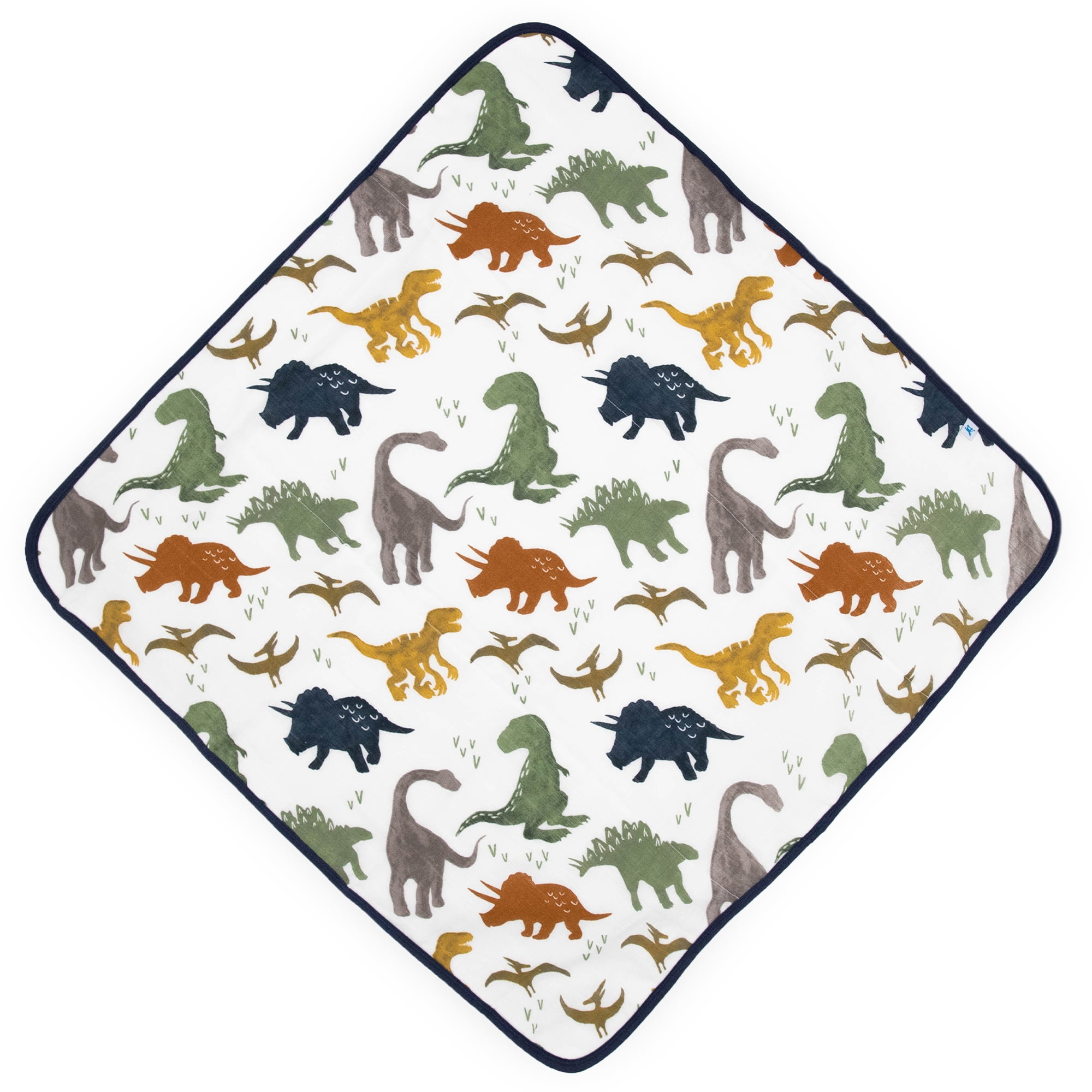 Little Unicorn Hooded Baby Towel - Baby Bath Essentials - Dino Friends