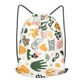 thumbnail image 1 of XMXT Waterproof Gym Bag, Colorful abstract Hand Painting Drawstring Backpack for Men, m, 1 of 8