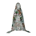 thumbnail image 7 of Honeii Mallard Ducks Swimming Print Poncho Cape, Cloak Coat, Snuggly Hooded Wearable Blanket, Hooded Cape For Teenagers,Halloween Costumes-Small, 7 of 7