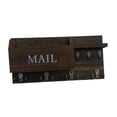 thumbnail image 3 of simhoa Key Holder Wall Mount Key and Mail Holder for Living Room Farmhouse Entryway Brown, 3 of 8