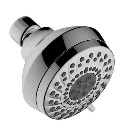 Delta Foundations 3-Spray 1.75 GPM 3.63 in. Wall Mount Fixed Shower Head Chrome