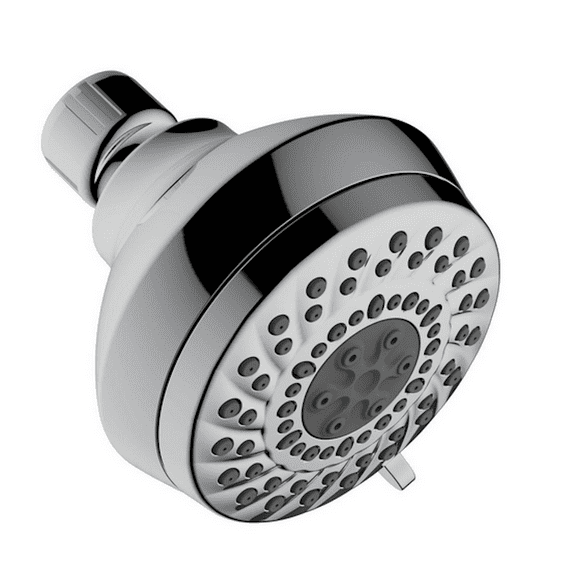 Delta Foundations 3-Spray 1.75 GPM 3.63 in. Wall Mount Fixed Shower Head Chrome