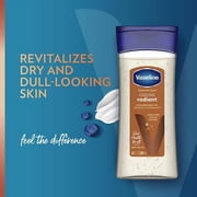 Vaseline Intensive Care Cocoa Radiant For Glowing Skin 3 Count Body Gel Oil Body Oil Made With 100% Pure Cocoa Butter + Replenishing Oils 6.8Oz Packaging May Vary - Pack of 2