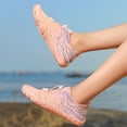 thumbnail image 3 of Likrtyny Zapatos para Vadear Zapatos Buceo Descalzos Antideslizantes para Actividades Acuáticas(Pinkish 40), 3 of 7