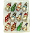 thumbnail image 4 of Kurt Adler Set of 12 Plastic 2-Inch Christmas Ornaments, Multi-Colored Holiday Décor, 4 of 6