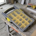 thumbnail image 2 of Lerpwige Stackable Tool Case Feature 14 Individual Compartments And Clear Cover Perfect For Mechanics And Technicians, 2 of 8