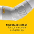 thumbnail image 1 of FUTURO-MMM-379 Comfort Elbow Support with Pressure Pads, Breathable, Medium - Grey, 1 of 5