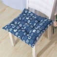 thumbnail image 3 of QianYing Summer Solid Color Thickened Corduroy Cushion Corn Kernel Cushion Dining Chair Cushion Student Office Tatami Cushion for Independence Day, 3 of 4
