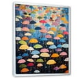 thumbnail image 2 of Designart "Spectrum Of Umbrellas IV" Sky Floater Framed Wall Art Prints, 2 of 5