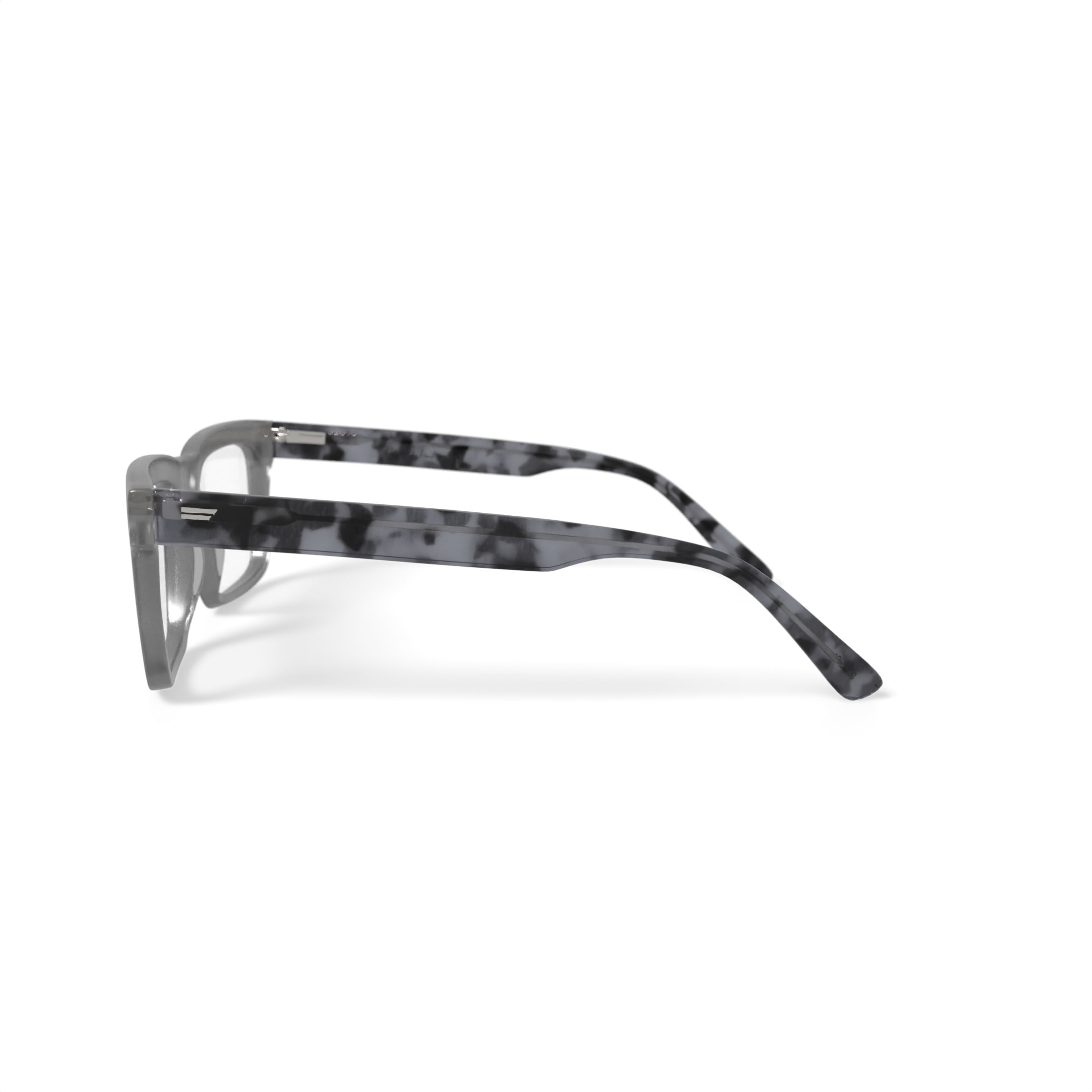 Randy Jackson Men's RJ1936 Square Prescription Eyeglasses with Case, Gray