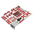 thumbnail image 4 of 1/28 RC Car Servo Link Rod Automobile Repairing Modification Steering Connection Rods Kit Replacement for WLtoys K969 K979 K989 K999 284131 Red, 4 of 8
