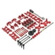 thumbnail image 1 of Juego de brazo oscilante delantero y trasero Vogacara modelo rojo para Wltoys 1:12 124019 1:14 144002 144001, 1 of 6