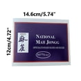 thumbnail image 3 of 2023 Mahjong Cards, Mahjong Cards Official Standard Hands And Rules Mahjong Cards 2023 Large Print Mahjong Scorecard, 3 of 4
