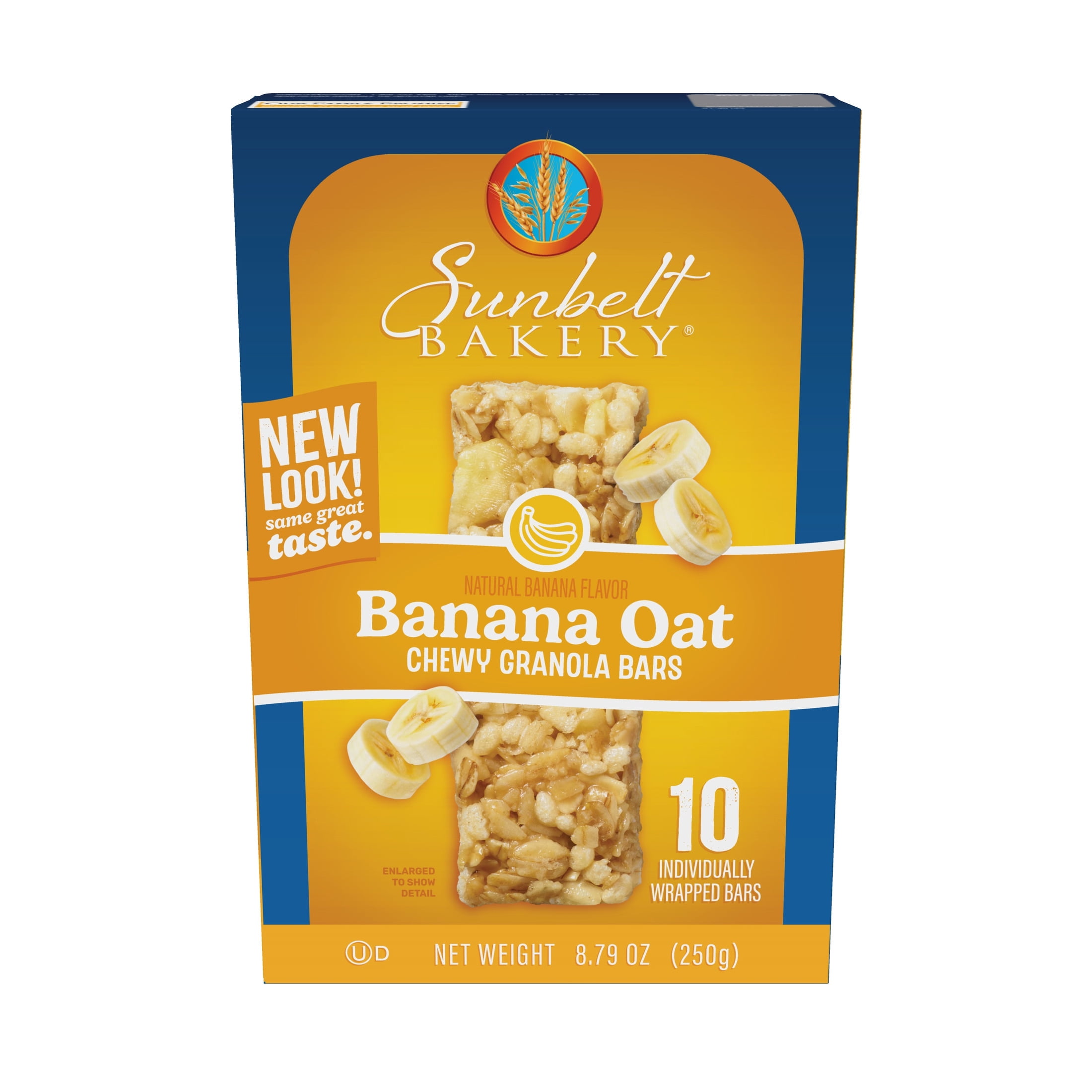 (4 pack) Chewy Granola Bars, Sunbelt Bakery Family Pack Banana Oat