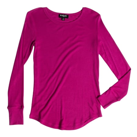 

KIDPIK Girls Long Sleeve Ribbed Tee Size: 12 Months - XXL (16)