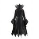 thumbnail image 3 of Disfraz de vampiro para niñas, traje de cuello alto, fantasma, novia, fantasía, carnaval, fiesta, manga acampanada, 2 a 11 años, 3 of 3