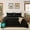 Black, variant on YEPCLUB 3-Piece King Size Comforter Set, Black Down Alternative Reversible Bedding Set, All-Season Quilted Soft Comforter with Pillowcases