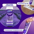 thumbnail image 3 of Swiffer Power Mop Refill Solution, Tile, Vinyl, Laminate, Wood, Floor Cleaner, Lavender, 2x 25.3 fl oz, 3 of 12