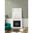 thumbnail image 4 of Seabrook Designs  Starburst Geo Prepasted Wallpaper 20.5 in. W x 33 ft. L - Smoke, 4 of 5