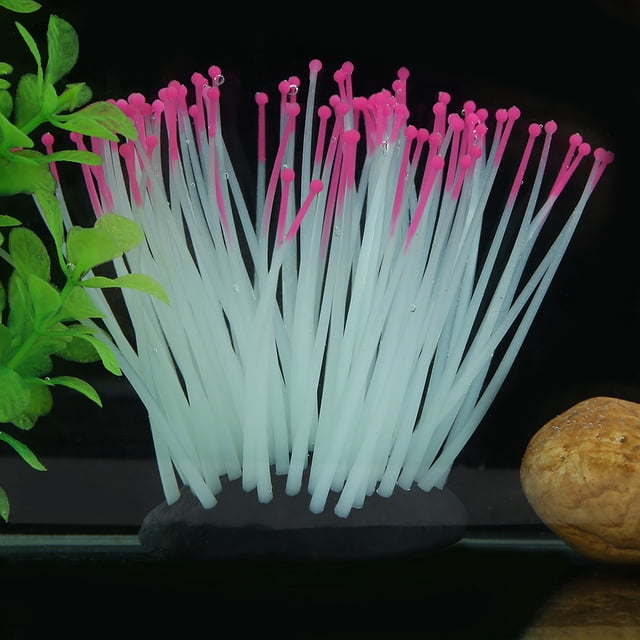 Adorno de planta de coral artificial, planta de coral artificial vívida, adorno de acuario, coral de plástico, planta de coral artificial optimizada para la excelencia