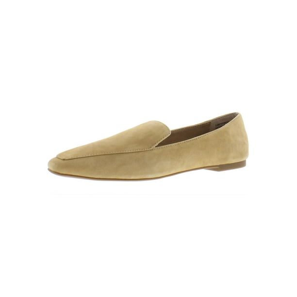 Steve Madden Womens Gemmy Suede Slip On Loafers Tan 8 Medium (B,M) - Walmart.com