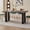 Black Grain, variant on 63" Rectangle Dining Table for 4 6 People, [35.4" Widen Tabletop] Farmhouse Kitchen Table, Large Dinner Table for Living Room Home Office, Walnut