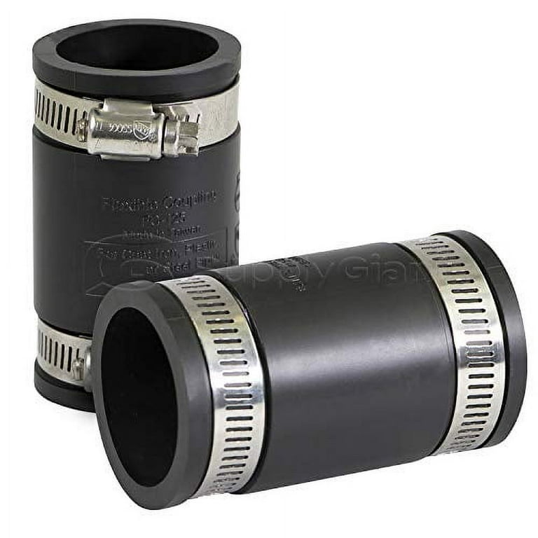 EVERCONNECT 4824 Flexible Pvc Rubber Coupling with Stainless Steel