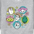 thumbnail image 3 of Toy Story 4 - Group Grid - Men's Crew Neck Fleece Pullover, 3 of 5
