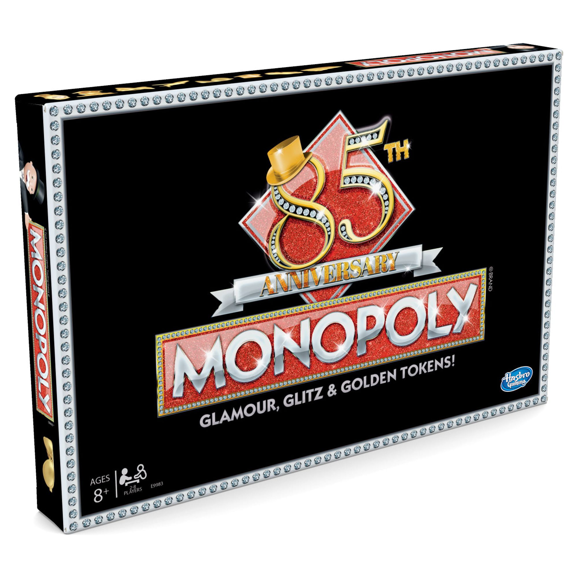 Monopoly 85Th anniversary Game, includes 8 Golden tokens - image 5 of 8
