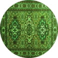 thumbnail image 1 of Ahgly Company Indoor Round Persian Green Traditional Area Rugs, 8' Round, 1 of 1