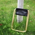 thumbnail image 3 of Silla de camping, Mmgoqqt, Aluminio, Plegable, Color negro, 3 of 5
