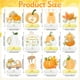thumbnail image 3 of Juego de centros de mesa Tarklanda en forma de panal de abeja con forma de calabaza y otoño, 12 piezas, 3 of 7