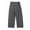 3#Gray, variant on JXMVOJ Mens Casual Pants Loose Fit Elastic Drawstring Waist Wide-Legs Summer Yoga Beach Long Pants Men's New Solid Color Casual Lazy Style Fashionable Wide Leg Pants