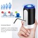 thumbnail image 5 of Dispensador de botellas de agua de 5 galones, bomba de botella de agua con carga USB, bomba dispensadora de agua portátil para acampar, negro, 5 of 5