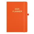 thumbnail image 2 of Hariumiu 2025 Agenda Planner with Pen Holder Faux Leather Cover Planner Monthly Weekly Layouts Schedule Book Office School Daily Organizer, 2 of 8