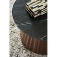 thumbnail image 3 of Bowery Hill Contemporary Solid Wood Brown Accent Coffee Table, 3 of 4