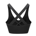 thumbnail image 5 of ibiyuan Sports Bras for Women Strappy Running Supportive High Impact Sports Bra with Sewn in Pads Seamless Breathable Wireless Bra, 5 of 6