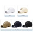 thumbnail image 3 of Fashion Men Women M Letter Three-Dimensional Embroidery Baseball Cap New Unisex Outdoor Casual Sport Duck Tongue Cap Sun Hat, 3 of 7