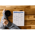 thumbnail image 6 of Hourly Planner 2027-2028 by StriveZen, January 2027 - July 2028, Weekly Appointment Book, Daily Scheduling Calendar, Medical, Business, 15 minutes, Pockets, Large, HARDCOVER, 8.5x11, 6 of 9