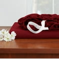 thumbnail image 5 of Empyrean Luxury Bed Sheets, Microfiber Bed Sheet Set, California King, Ruby Wine, 6 Piece, 5 of 9