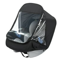 Car Seat Rain Covers for Babies All-Weather Infant Car Seat Cover Ventillated Clear Car Seat Weather Shield Easy Access