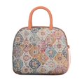 thumbnail image 2 of Lunch Bag Lunch Box for Women Reusable Insulated Lunch Cooler Bags,Large Capacity for Work Travel Picnic,Water-Resistant Abstract Contemporary Lunch Tote Bag Gifts for Woman Mom Rose-gold, 2 of 6