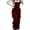 Red, variant on Women's Casual Corduroy Overalls Jumpsuit Casual Fitted Straight Leg Work Bibs (Brown XL)