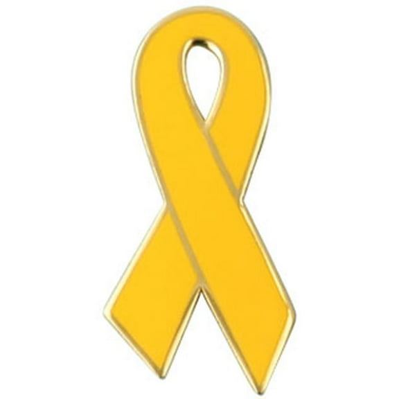 Yellow Ribbon Lapel Pin